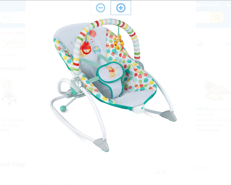 winnie the pooh baby rocker